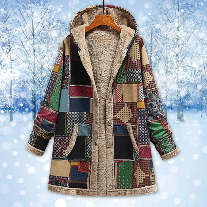 Drune | Fleece Jacke für Damen - Mit Kapuze