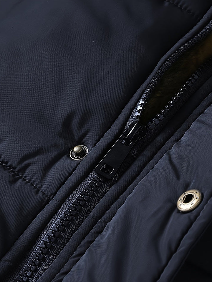 Drune | Casual Wendbare Gepolsterte Winter Jacke Für Herren - Perfekt für Outdoor-Aktivitäten