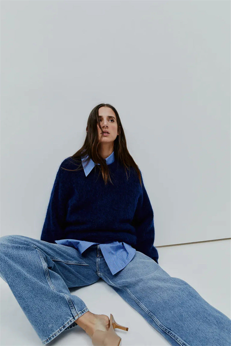 Drune | aus Mohair - oversized Damenpullover