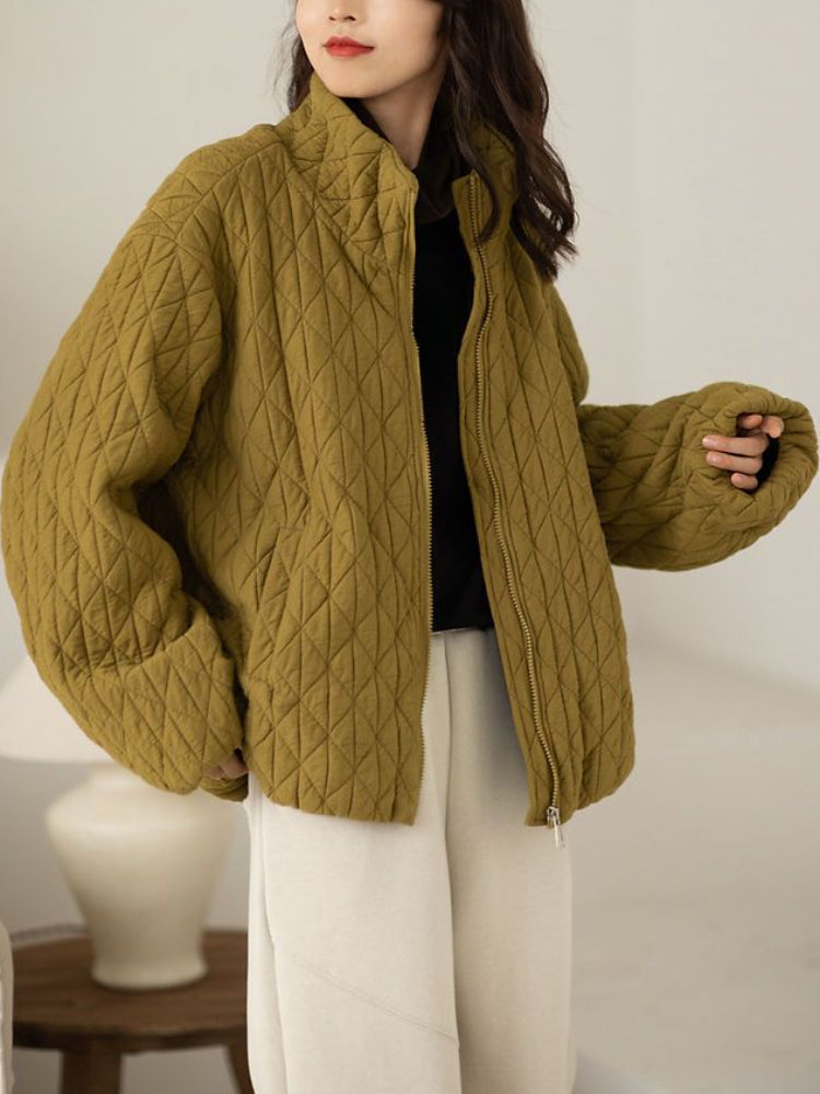 Drune | Jacke mit Stehkragen und Seitentaschen