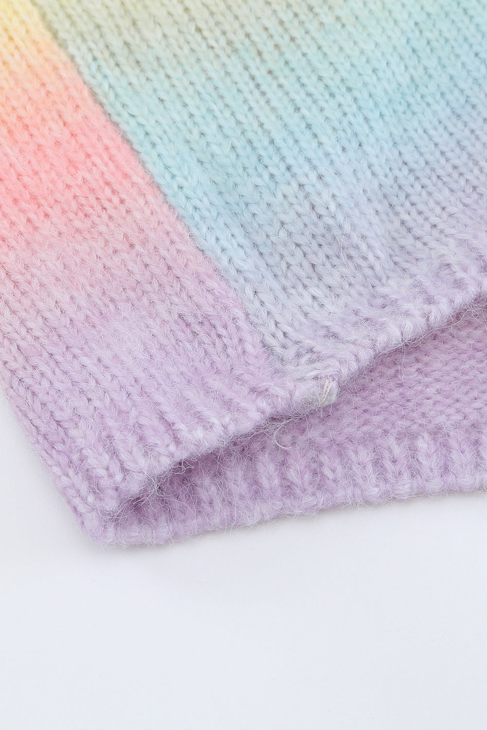 Drune | Gradient Offene Vorderseite Fallendes Schulter Cardigan
