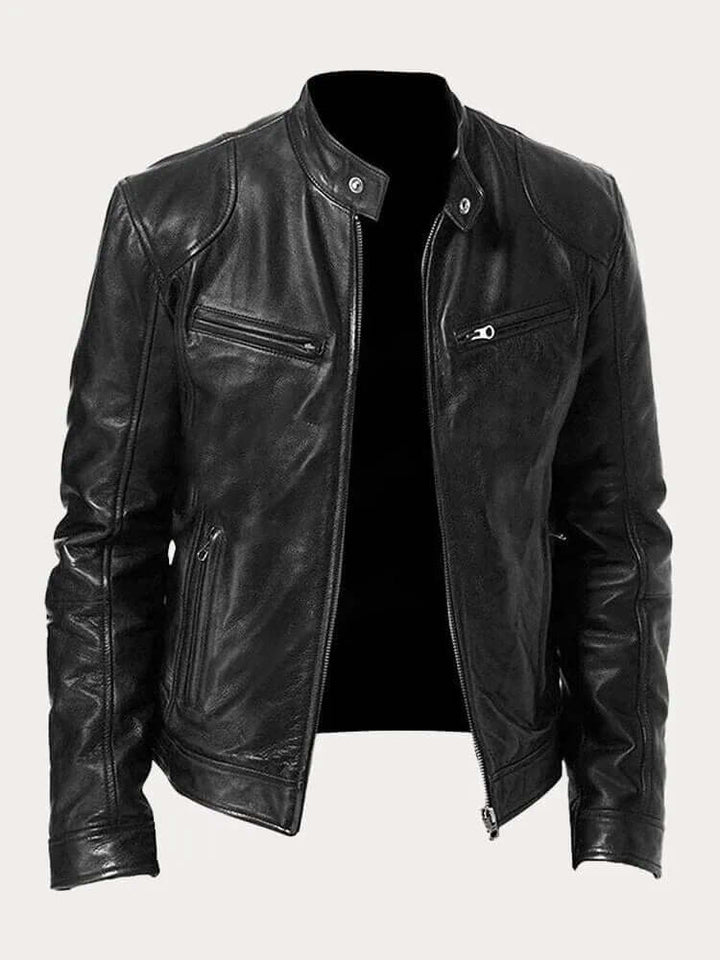 Drune | Herren Klassische Lederjacke