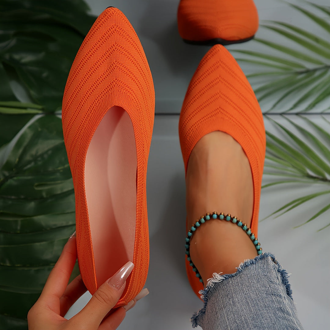 Drune | Ballerinas für Damen Slip On Atmungsaktive Wohnungen