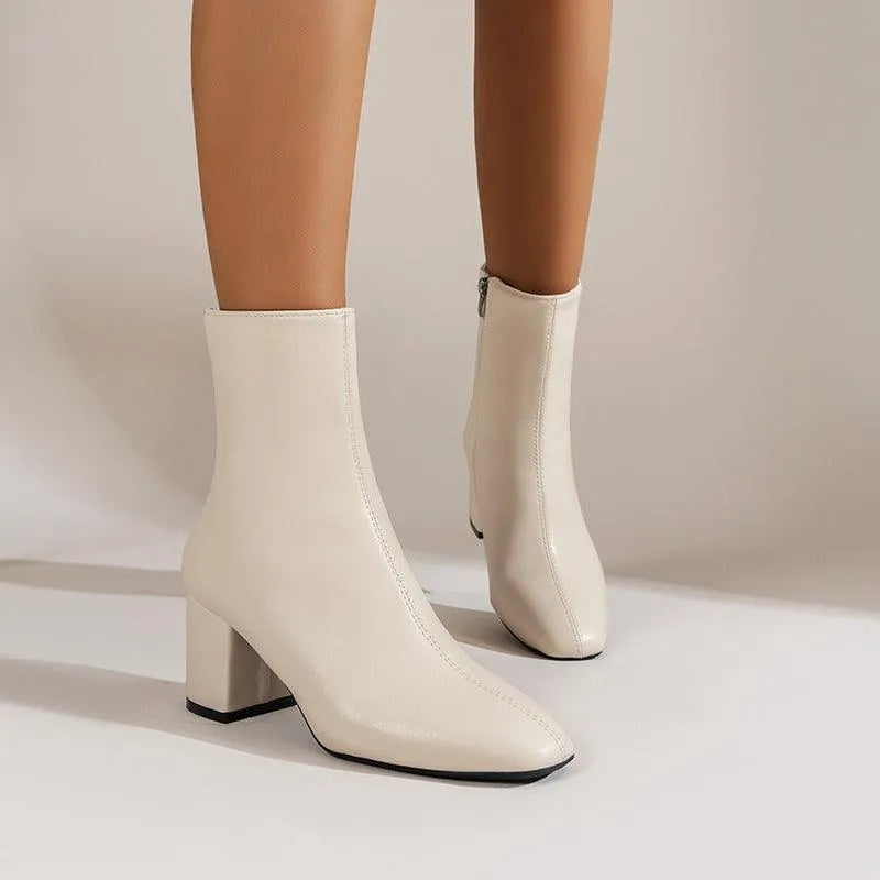 Drune | Stiefel mit dicker Spitze