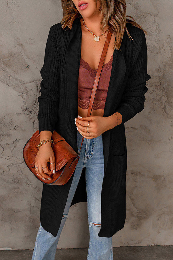 Drune | Mühelose und Elegante Winter Strickjacke