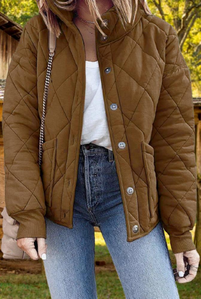 Drune | Warme Wattierte Jacke Für Frauen