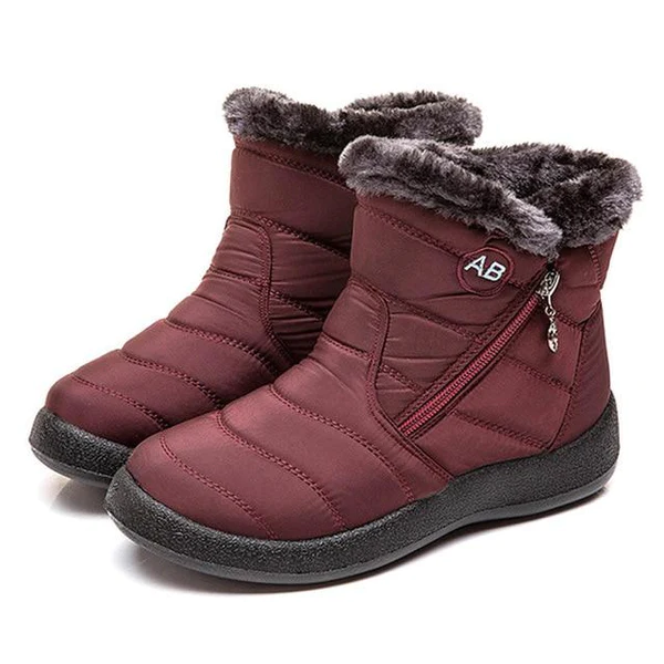 Drune | Damen Gemütliche Winter Wasserdichte Anti-Rutsch Stiefel