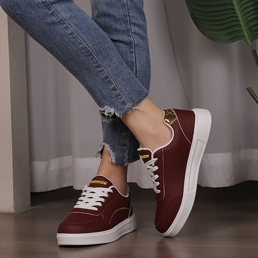 Drune | Plateau Sneaker mit Schnürsenkeln