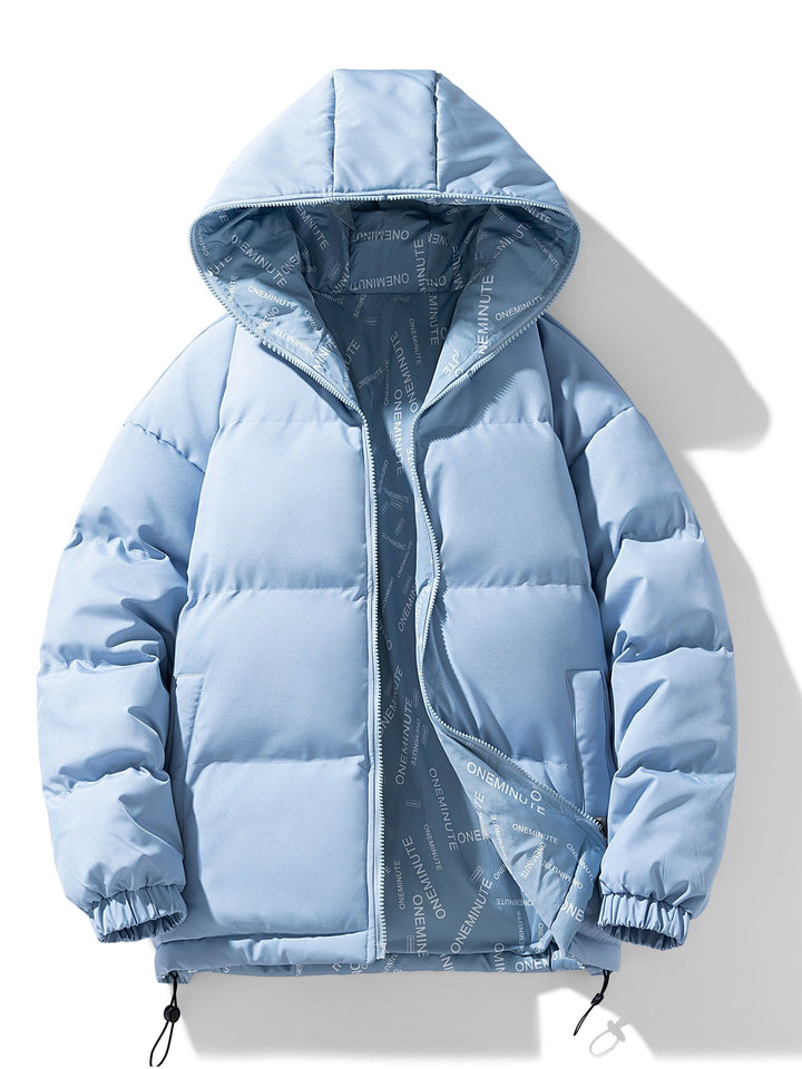 Drune | Winterjacke mit Kapuze und lässigem Design mit mehreren Taschen für Männer - Perfekt für Outdoor-Aktivitäten