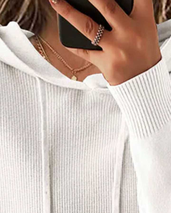 Drune | Kapuzen Sweatshirt mit Langen Ärmeln