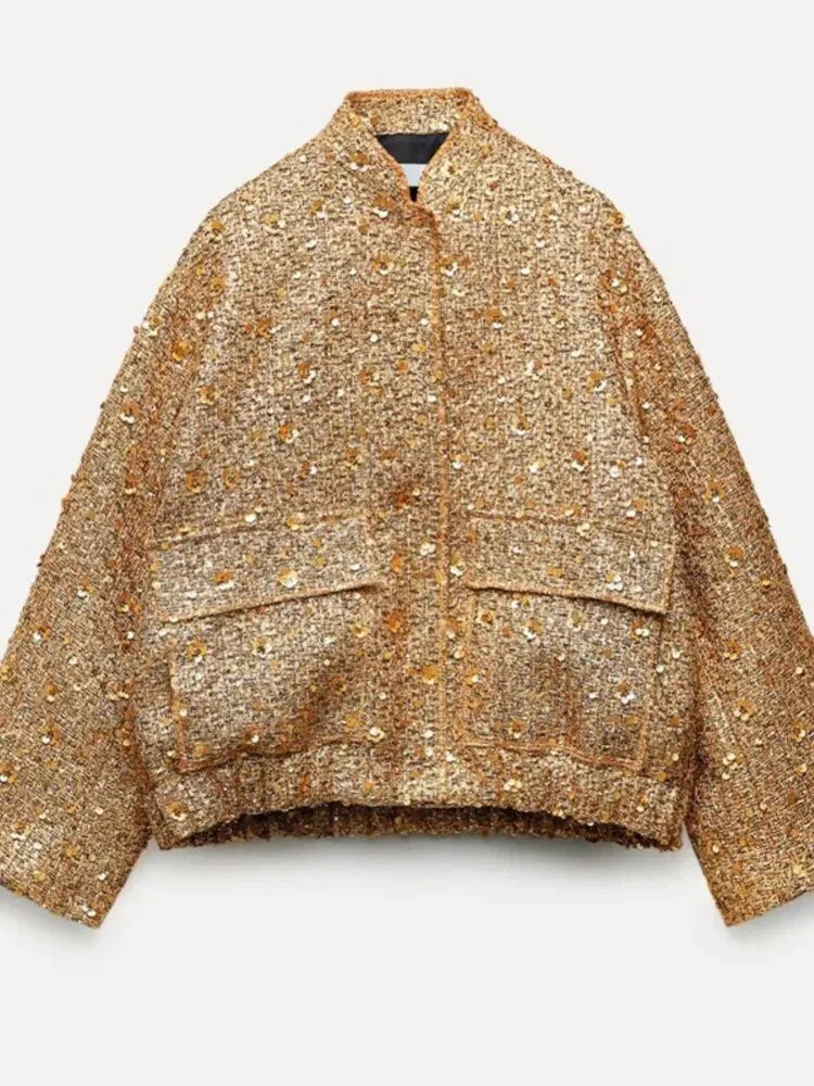 Drune | Festliche Jacke Mit Stilvollem Glanz