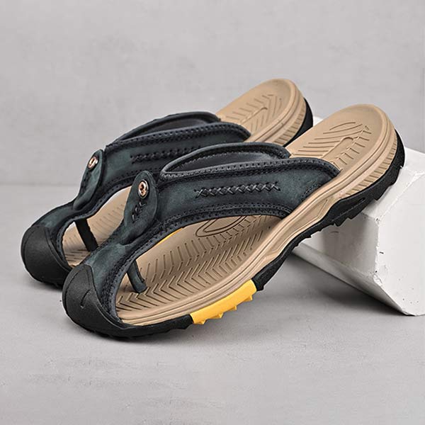 Drune | Flip Flops Mit Zehenschutz Titan Wardrobe