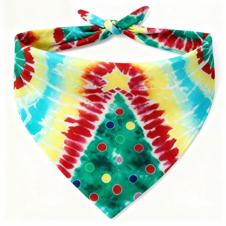 Drune | Urlaub Paar Knopfverschluss Grün & Gelb Batik Weihnachts-Pyjama Set