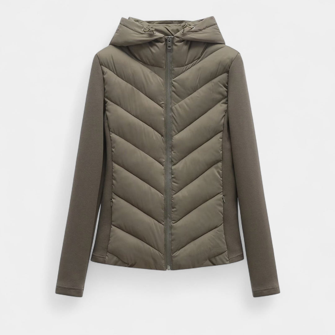 Drune | Modehaus - Damenjacke Steppjacke aus Softshell - windabweisend, wasserabweisend
