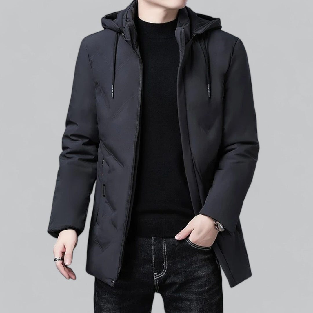 Drune | Winterjacke mit Kapuze für Männer