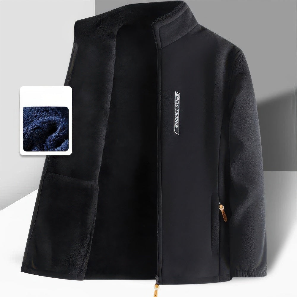 Drune | Fleece-lined winter jacket - Comfortable and stylish