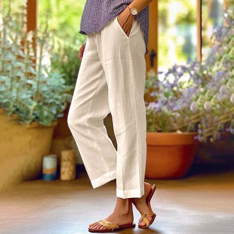 Drune | Lässige Raka Hose Luftige Sommerhosen Damen