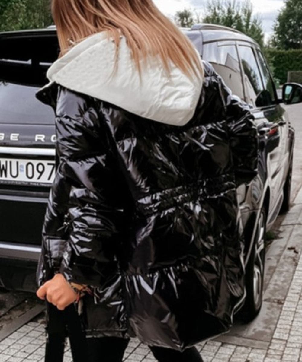 Drune | Puffermantel Wasserabweisend Gepolstert Mit Kapuze Reißverschluss Und Taschen
