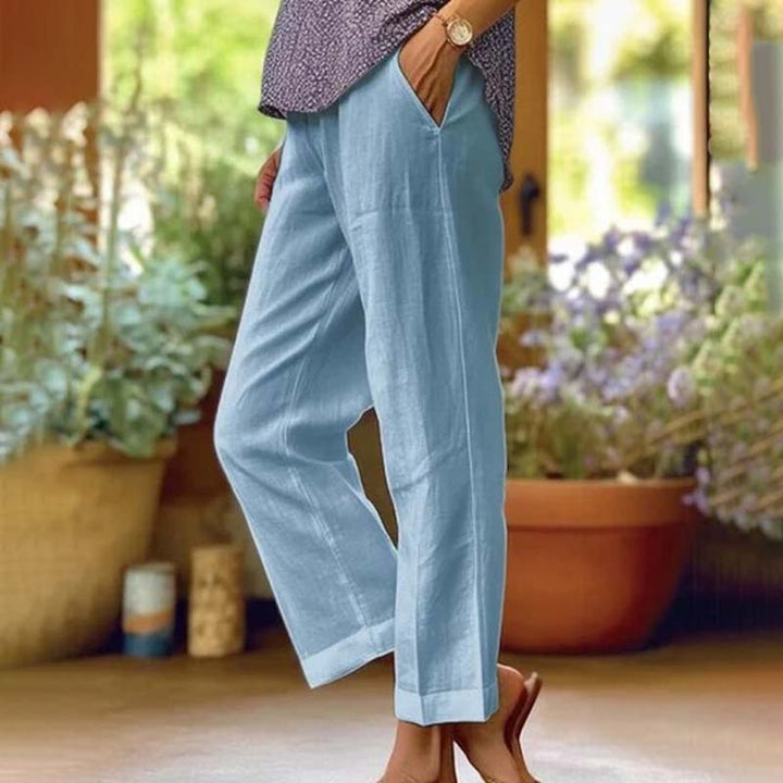 Drune | Lässige Raka Hose Luftige Sommerhosen Damen