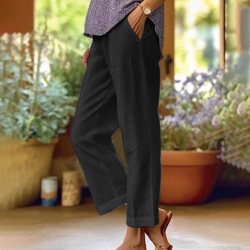 Drune | Lässige Raka Hose Luftige Sommerhosen Damen