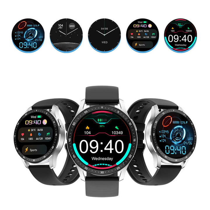 in 1 Smartwatch mit Kopfhörern (für iPhone und Android)