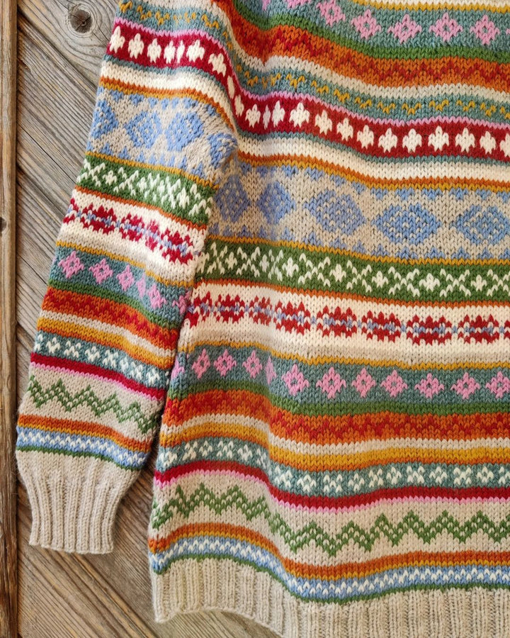 Drune | Komfortabler, Stilvoller Pullover in Kontrastfarben