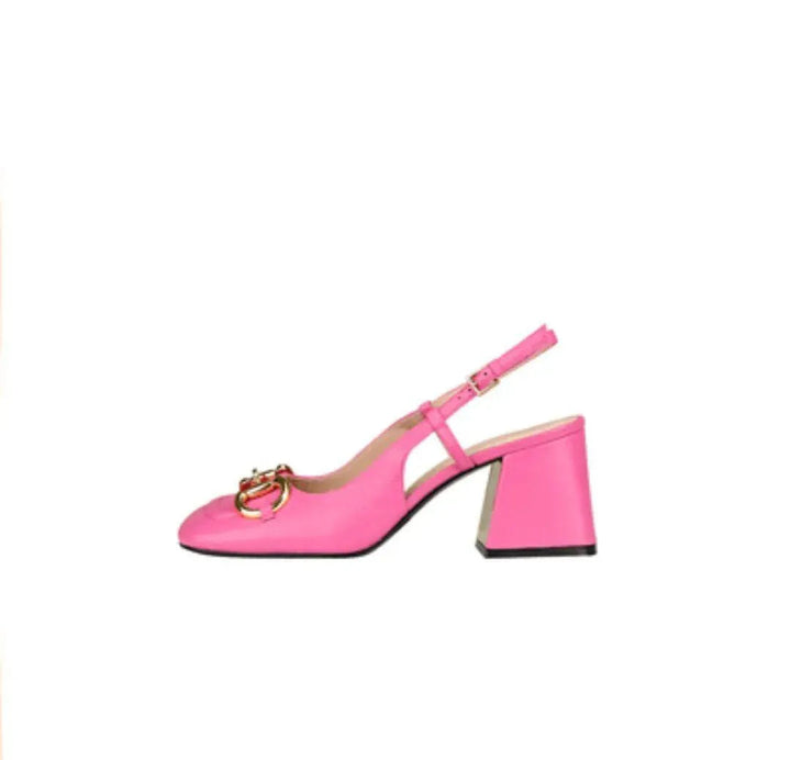 Drune | Damen Retro-Schuhe mit hohen Absätzen und Schnalle - Zeitlose Eleganz und Stil