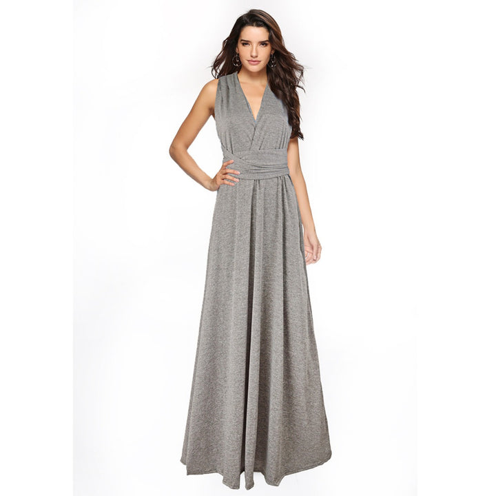 Drune | Multi-Wear Multi-Seil Kreuz rückenfrei Bandage Kleid
