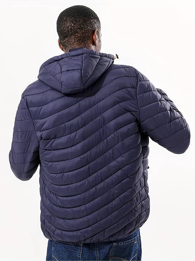 Drune | Wintermantel Mit Reißverschluss Taschen