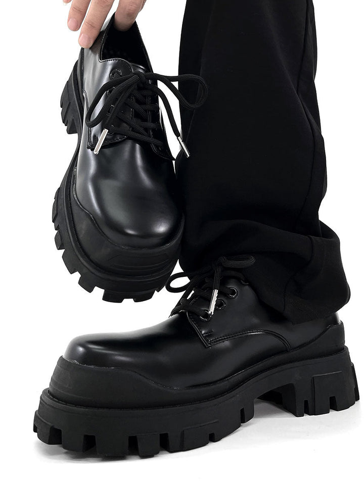 Drune | Moderne Lederschuhe mit Dicker Sohle