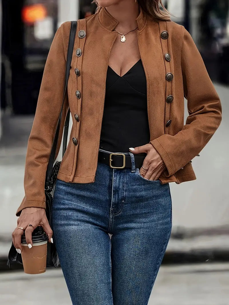 Drune | Schlichte Doppelte Dekorative Jacke