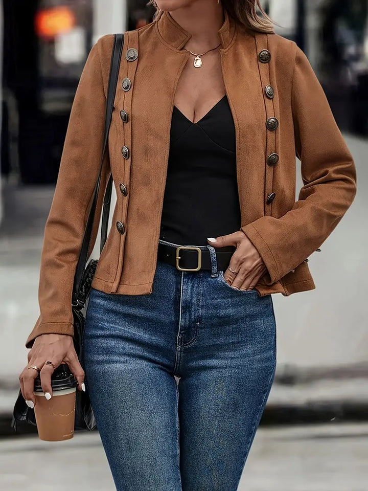 Drune | Schlichte Doppelte Dekorative Jacke