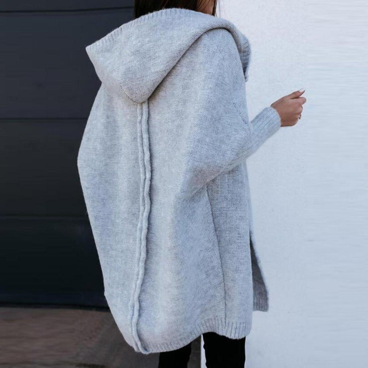 Drune | Warmes, Weiches Kapuzenjacke für Damen