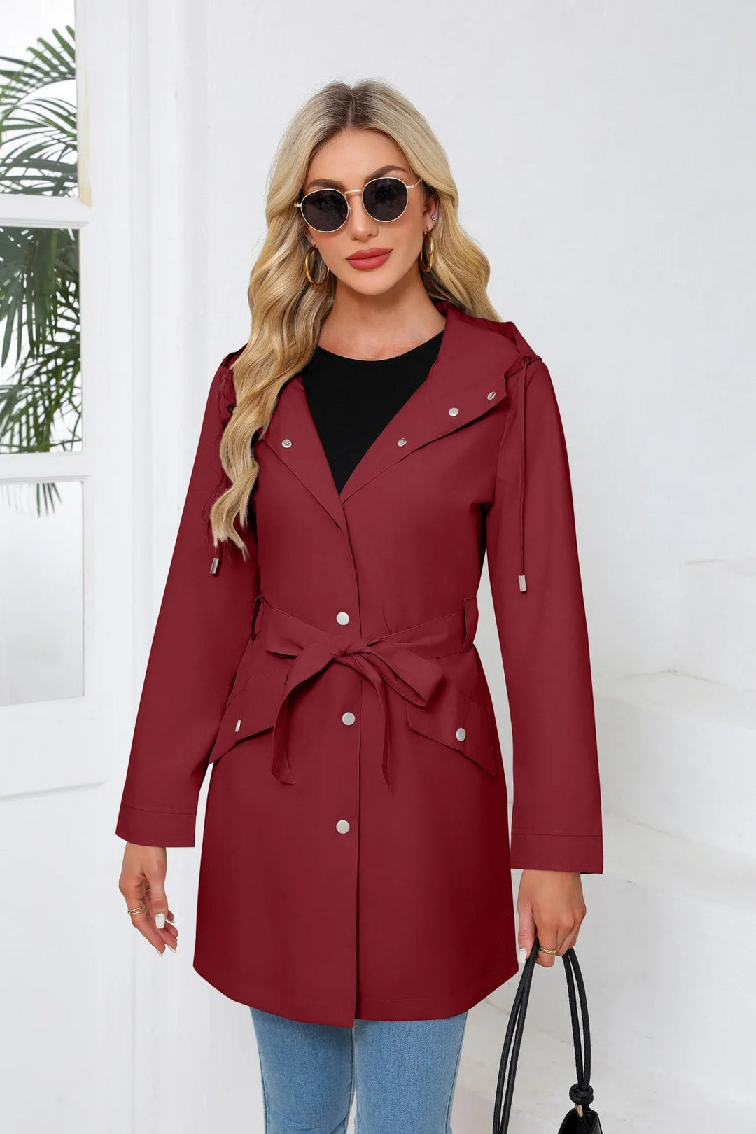 Drune | Kapuzenjacke für Frauen mit Warmer Fütterung