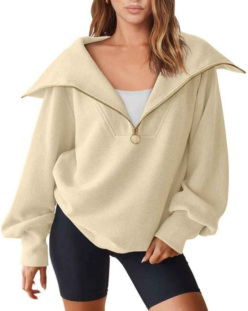 Drune | Halbreißverschluss Vielseitiger Pullover