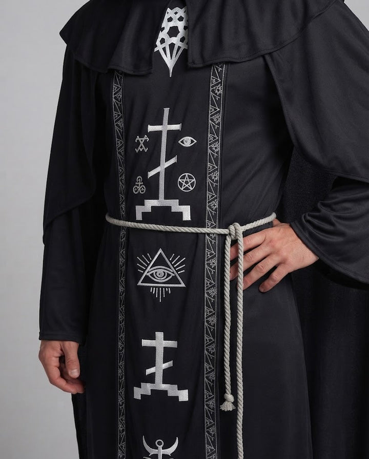 Männliches mystisches Ritualkostüm Drune