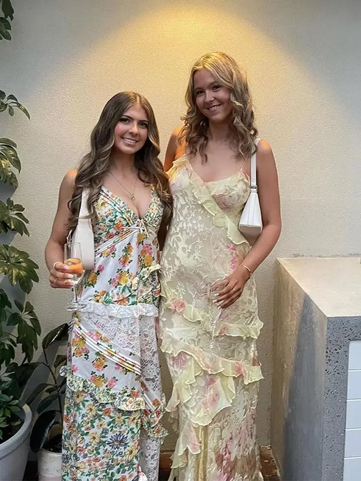 Drune | Klassisch Schicke Kleid Mit Rüschen