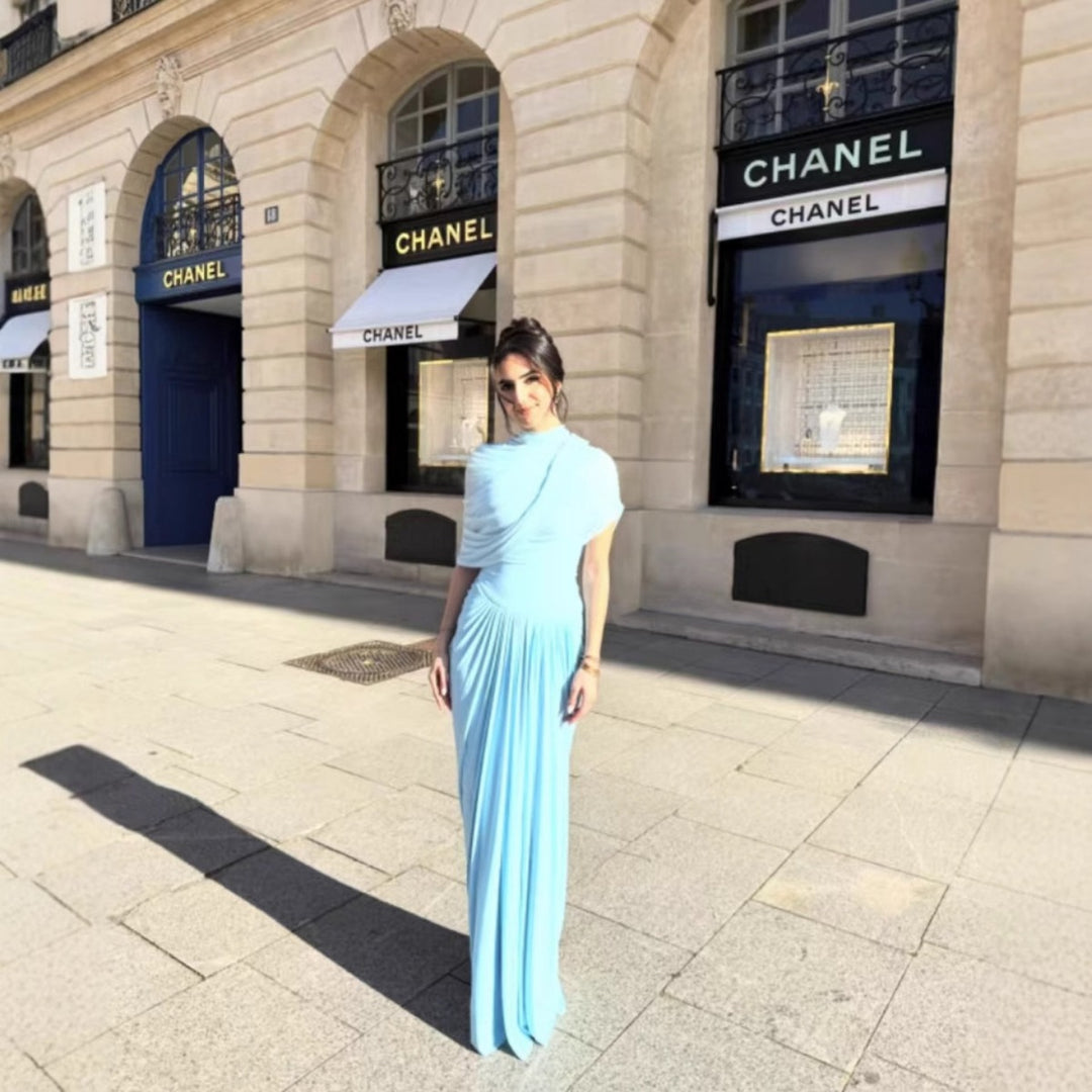 Drune | Vintage Schal Wickelkleid