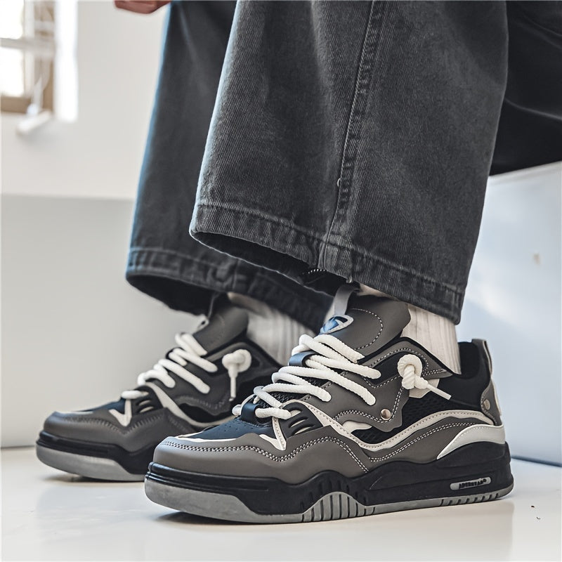 Drune | Herren Stilvolle Schnür Skate Sneaker mit