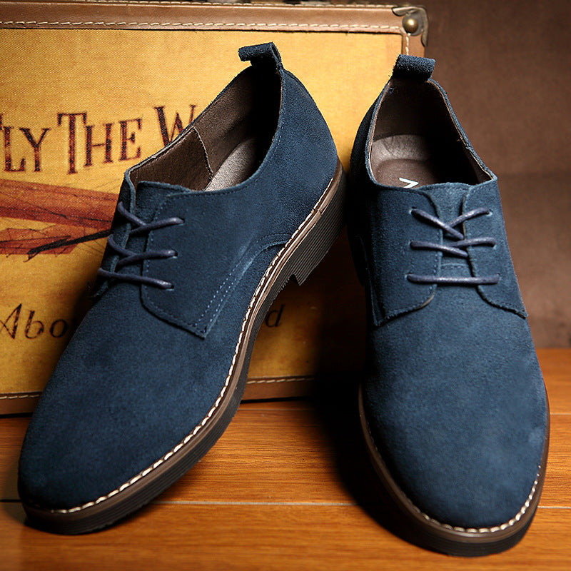 Herren Wildleder Schnürschuhe