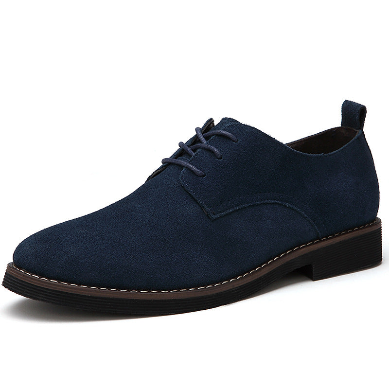 Herren Elegante Wildleder Schnür-Schuh Drune