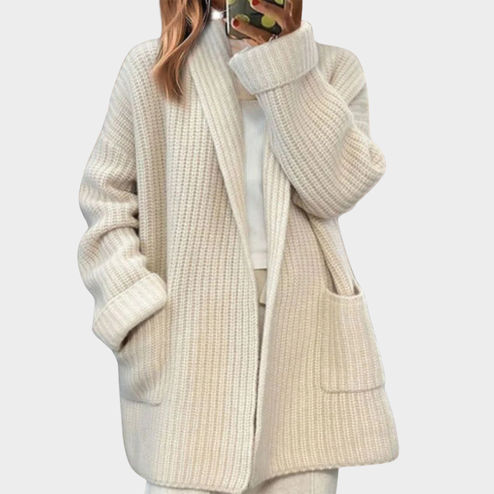 Drune | Cozy knitted wool cardigan sweater