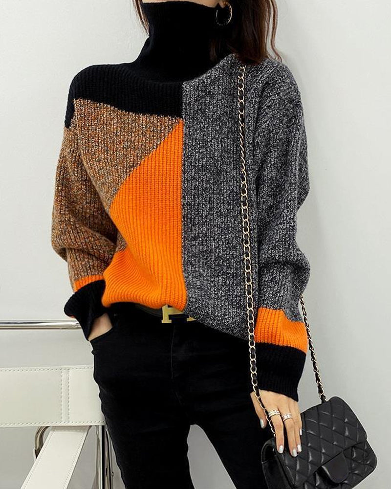 Drune | Pullover mit Stehkragen