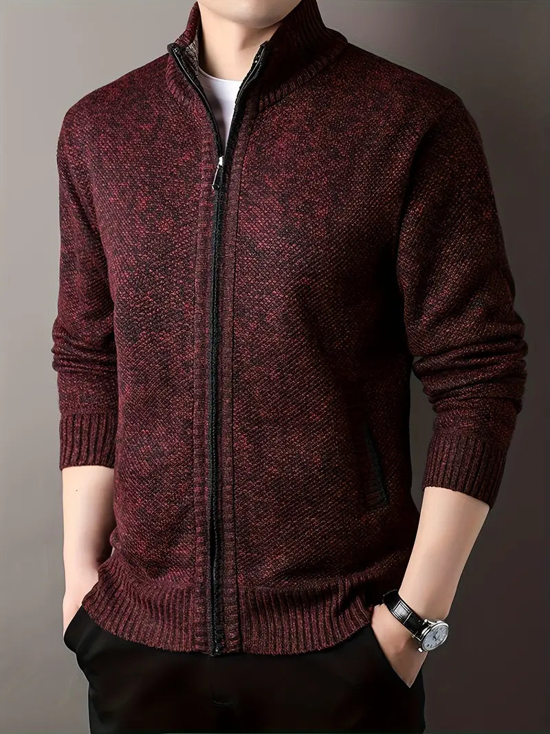 Drune | urbaner Herrenmantel Warme Stehkragenjacke