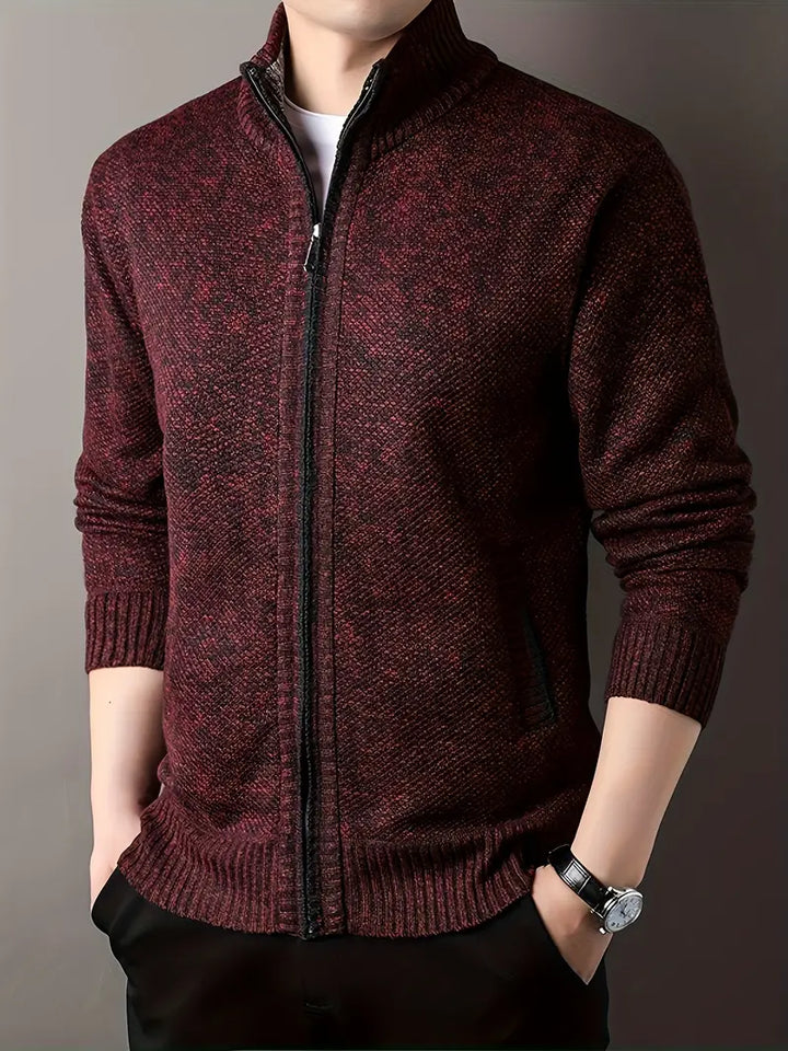 Drune | urbaner Herrenmantel Warme Stehkragenjacke