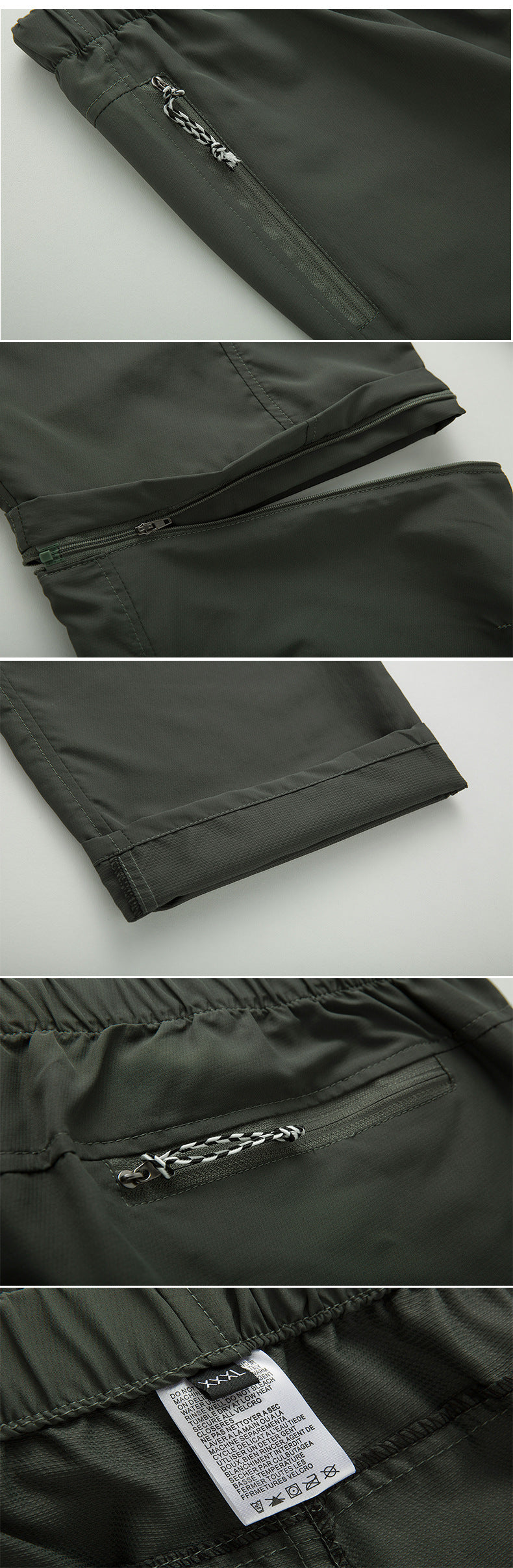 Drune | 2-in-1 Herrenhose mit Taschen Ideal für Outdoor-Sommerspaß