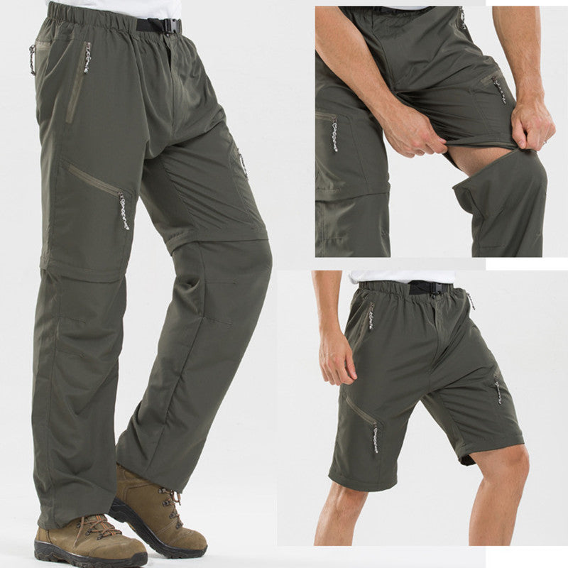 Drune | 2-in-1 Herrenhose mit Taschen Ideal für Outdoor-Sommerspaß
