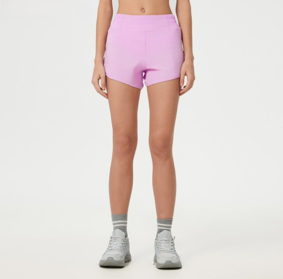Drune | Yoga-Shorts mit hoher Taille und Bauch