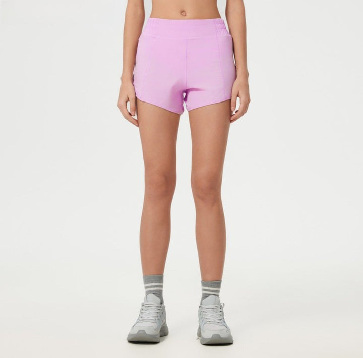 Drune | Yoga-Shorts mit hoher Taille und Bauch
