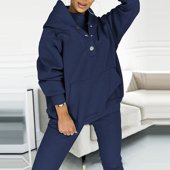 Drune | 3-Teiliges Damen-Sportset Für Herbst Und Winter